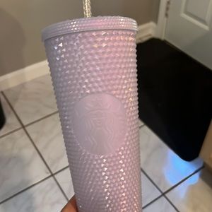 Starbucks Lilac Iridescent Studded Cold Cup